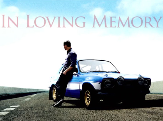 A Tribute to Paul Walker A Tribute to Paul Walker